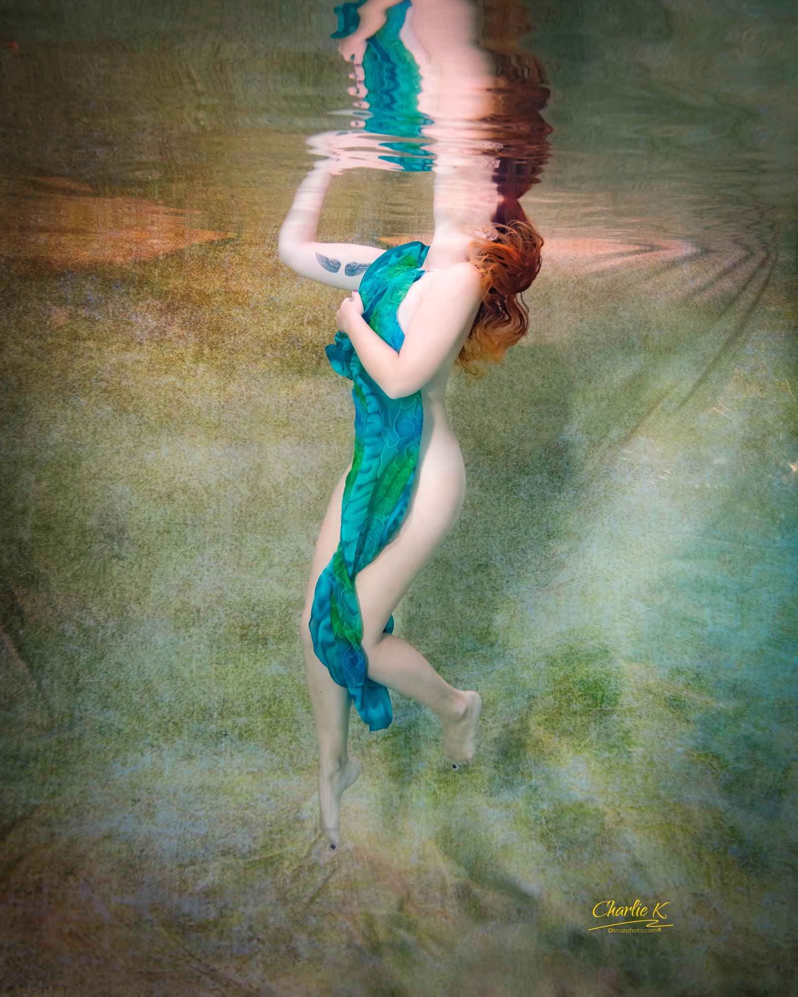 Underwater frame by Charlie Krusac