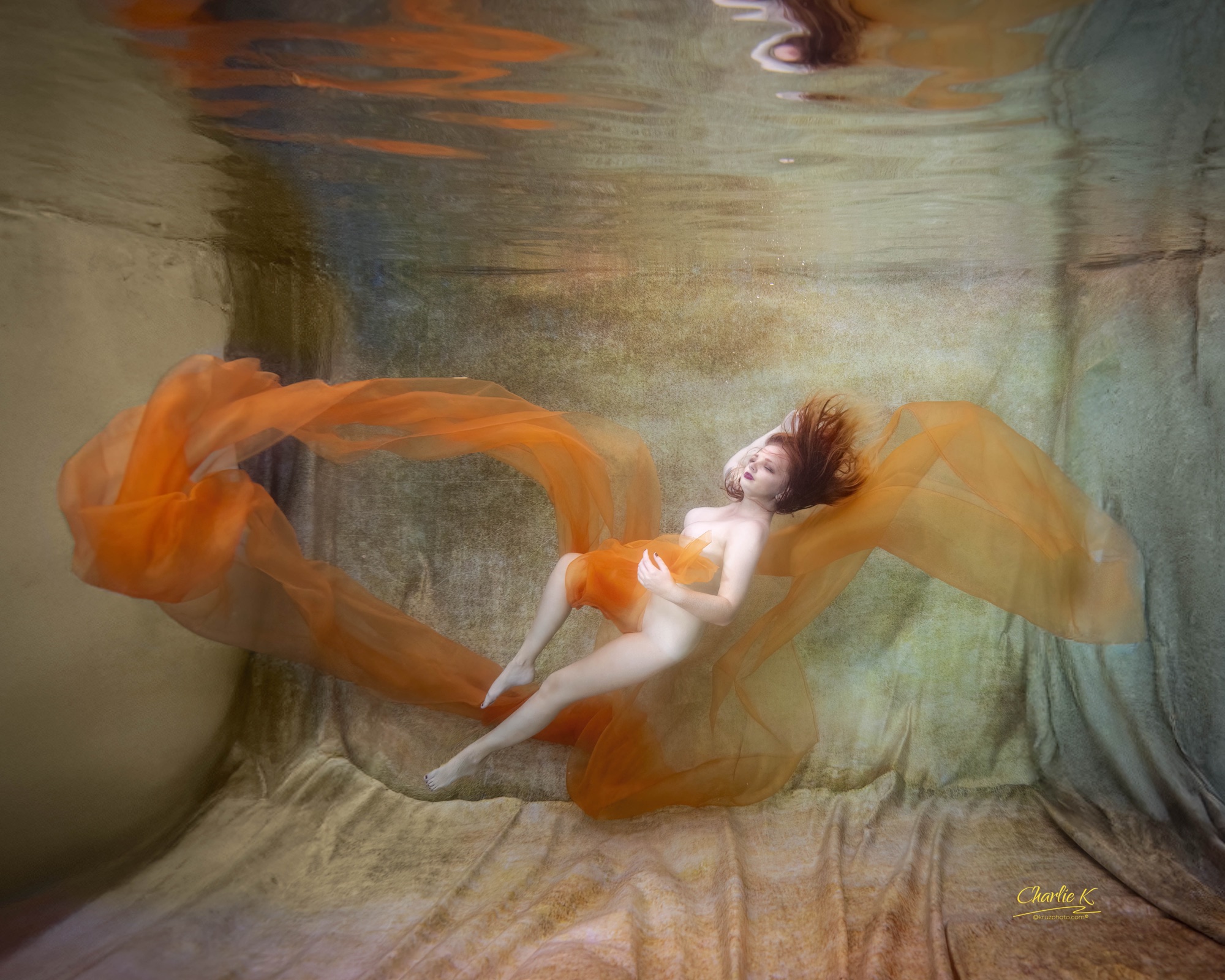Underwater frame by Charlie Krusac